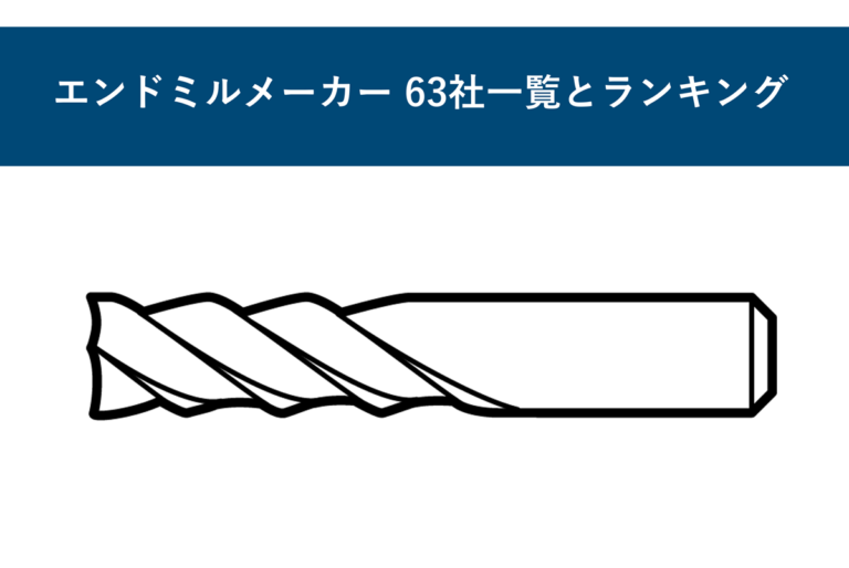 エンドミルメーカー63社一覧とランキング
