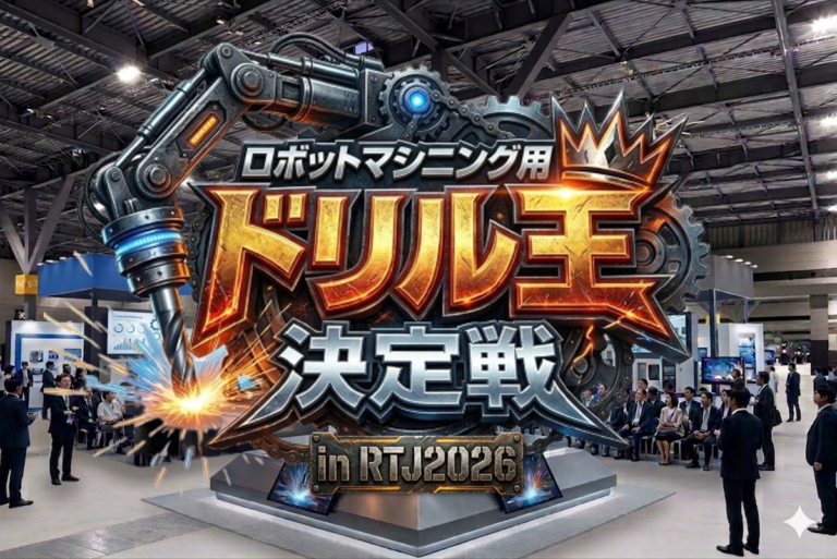 ロボットマシニング用ドリル王決定戦 in RTJ2026 開催