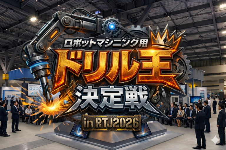 ロボットマシニング用ドリル王決定戦 in RTJ2026 開催